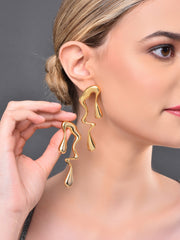 Irregular Glossy Trendy Dangle Earring