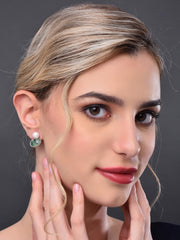 Green Drop earring