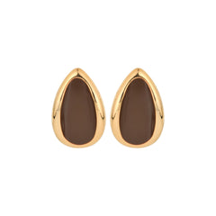 Browne Enamel Stud Earring