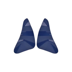 Enamel Blue Triangle Shape Earring