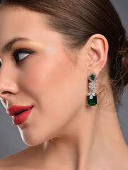 Emerald Edge Earrings