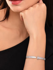 AD Stone Adjustable Bangle