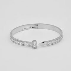 AD Stone Adjustable Bangle