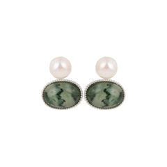 Green Drop earring