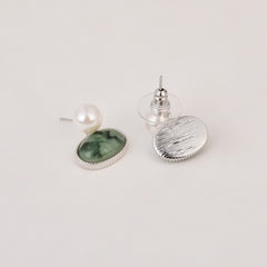 Green Drop earring