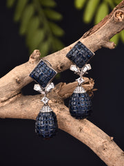 Azure Radiance Drop Earring