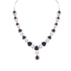 PURPLE SERENITY NECKLACE SET