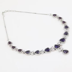 PURPLE SERENITY NECKLACE SET