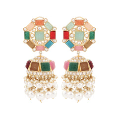 BESPOKE MULTI COLOR JHUMKA