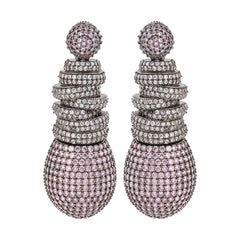 PINK ZICRON EARRINGS